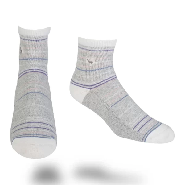 Line Pattern terry socks